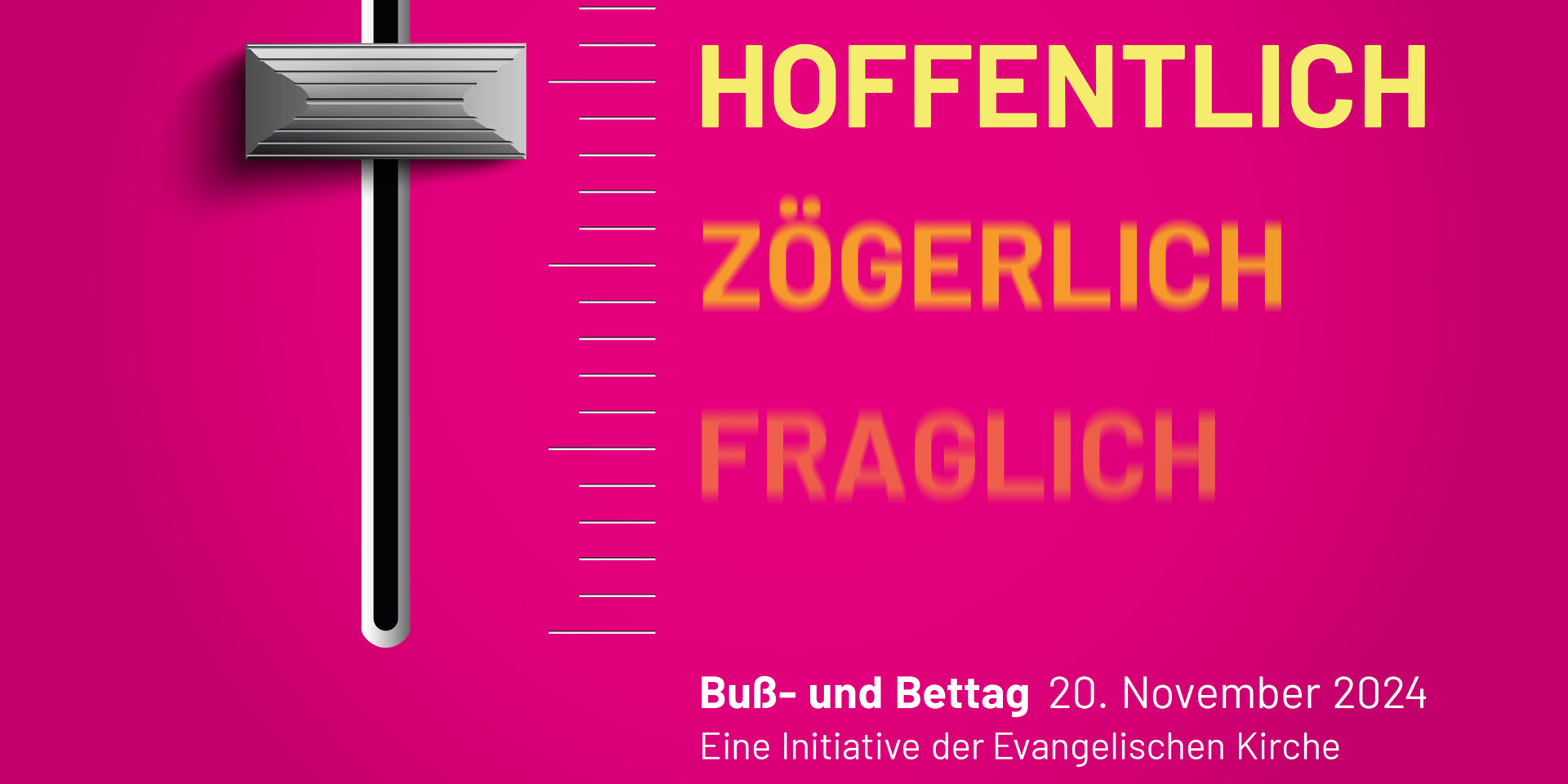 Der Bußtag hat seinen festen Platz im kirchlichen Festkalender nicht verloren. 